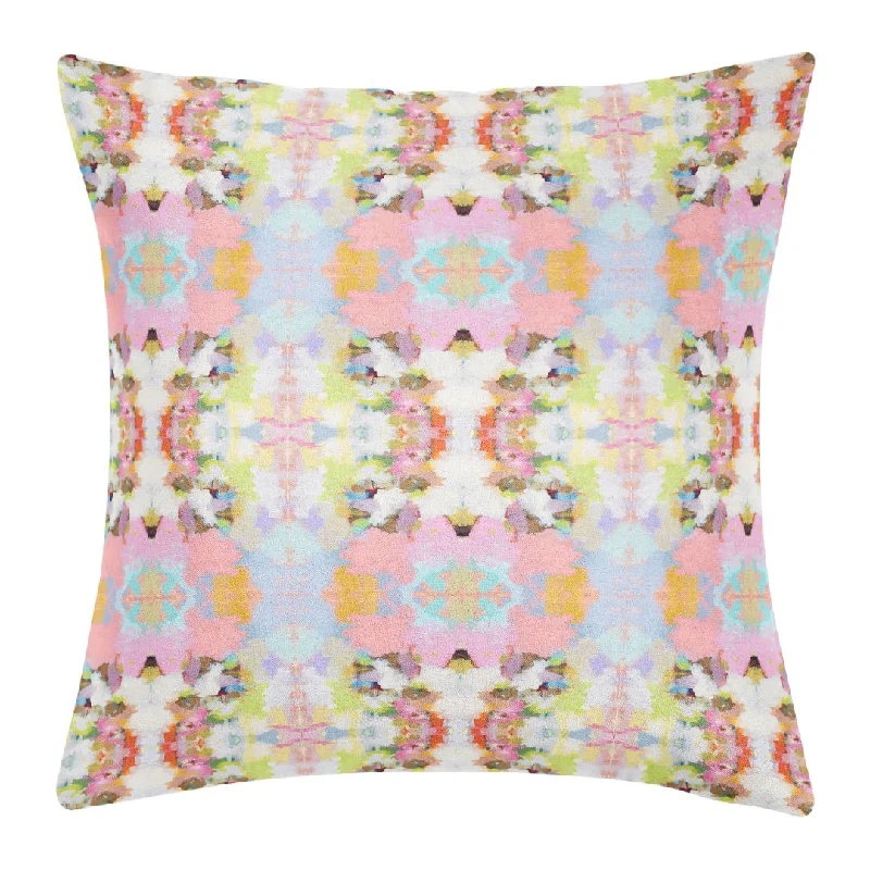 Brooks Avenue Pink 22x22 Pillow