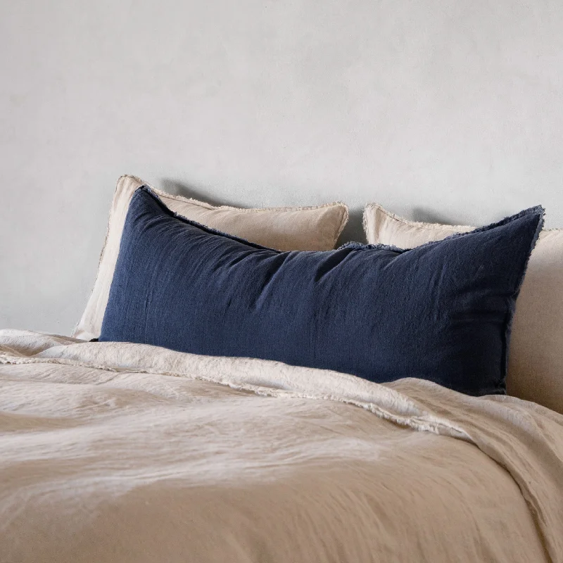 Flocca Linen Body Pillow - Bateau