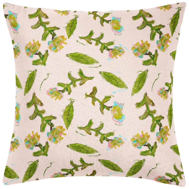 Flor Rosa 26x26 Pillow