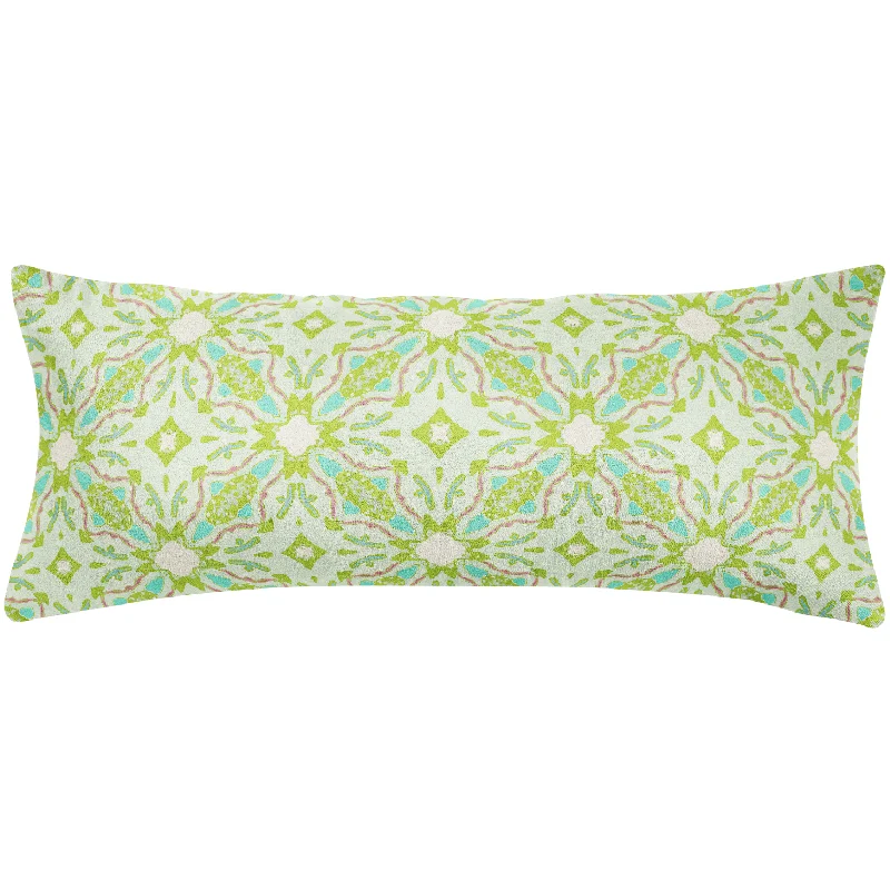 Lagos Green 14x36 Pillow