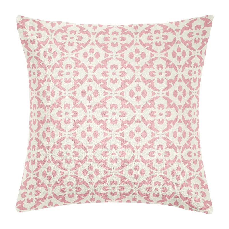 Porto Tiles Blush 22x22 Pillow