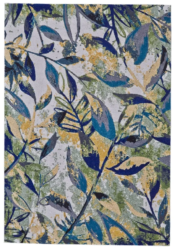 Brixton 6163641F Green/Blue/Ivory Rug