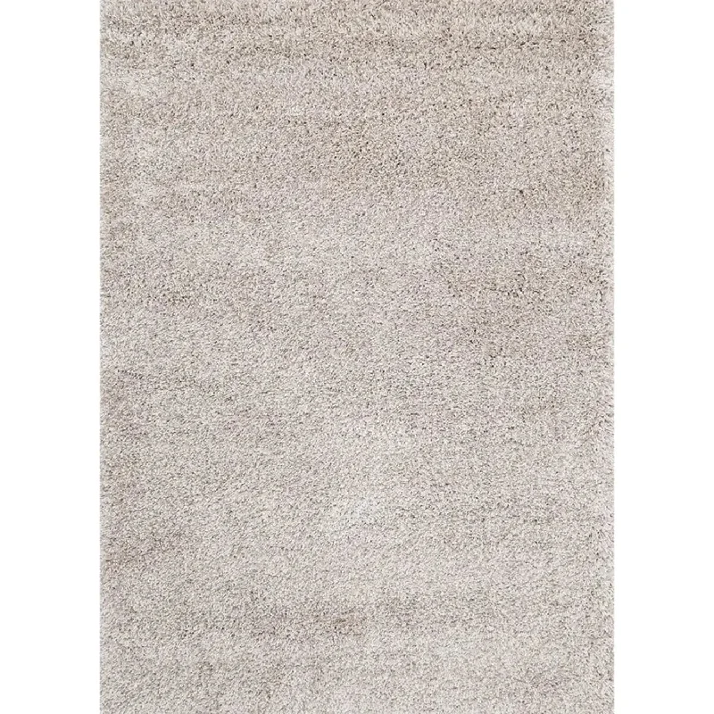 Coco Beige Plain Shag Rug