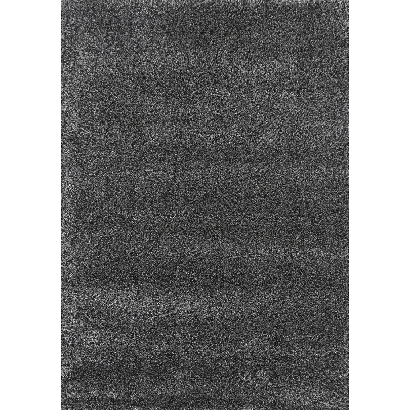 Coco Black and White Shag Rug