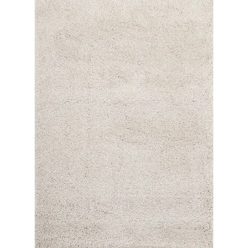 Coco Cream Plain Shag Rug