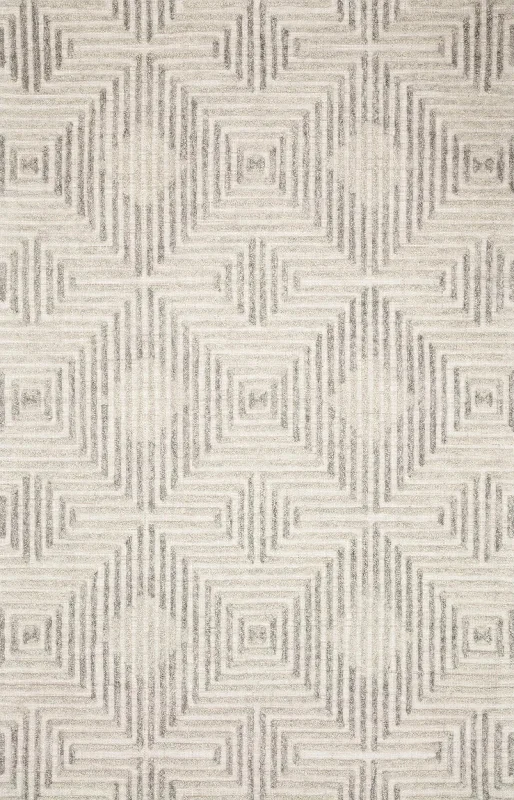 Ehren EHR-02 Grey/Silver Rug