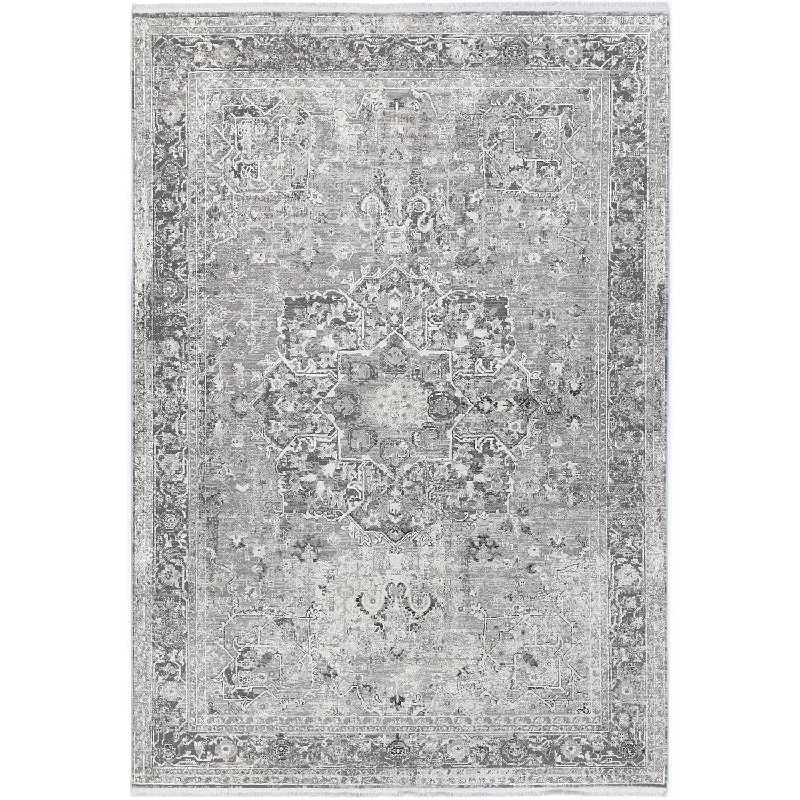 Giorgio Grey & Anthracite Transitional Rug