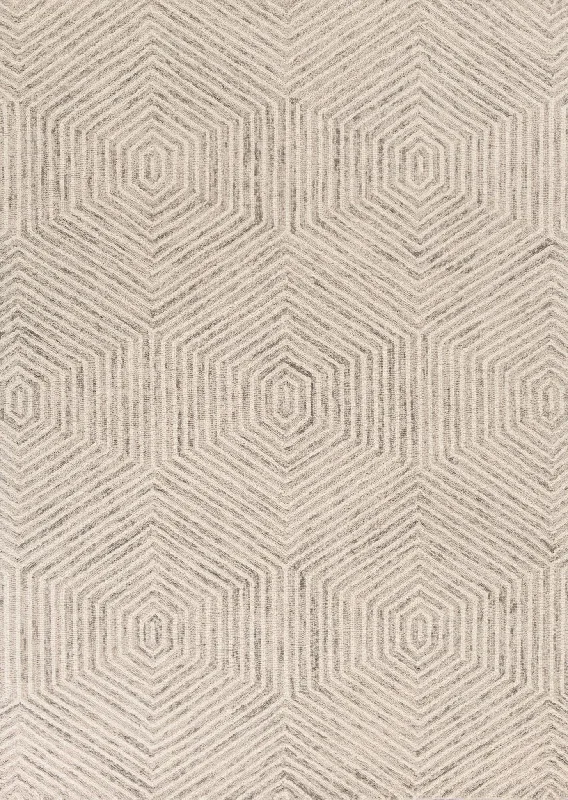 Gramercy 1607 Honeycomb Ivory Rug