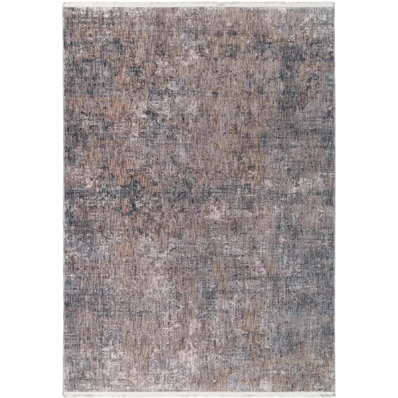 Malte Black Rust Modern Rug