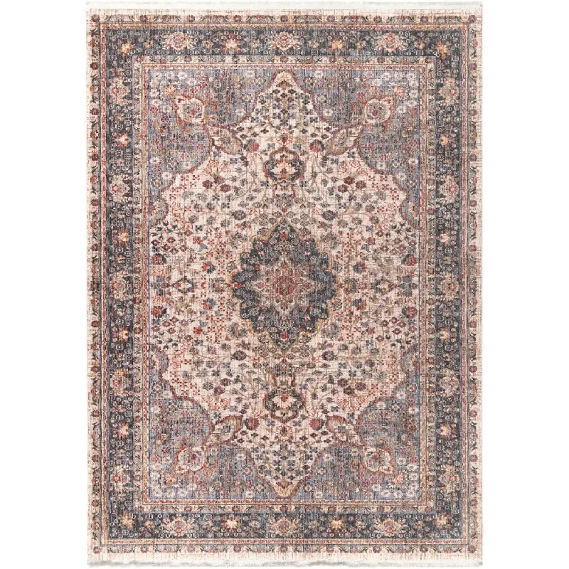 Malte Cream Red Transitional Rug