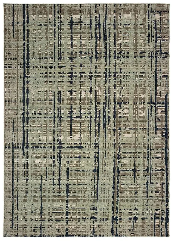 Montage 8020B Blue Tan Rug