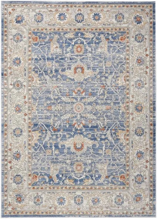 Nicole Curtis Series 4 SR402 Light Blue/Grey Rug