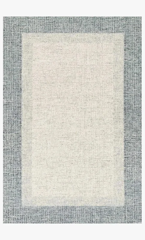 Rosina ROI-01 Grey/Blue Rug