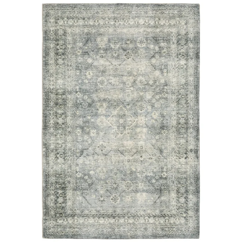 Savoy 28106 Blue/Ivory Rug