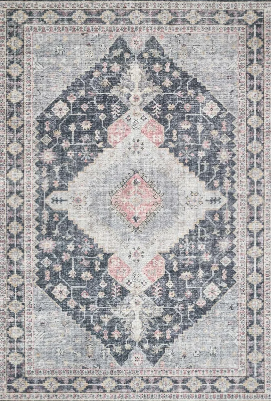 Skye SKY-02 Charcoal/Multi Rug