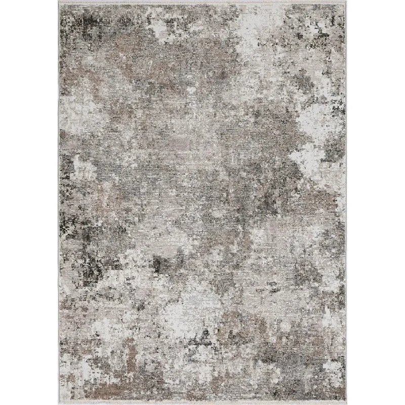 Sorella Light Grey Contemporary Rug