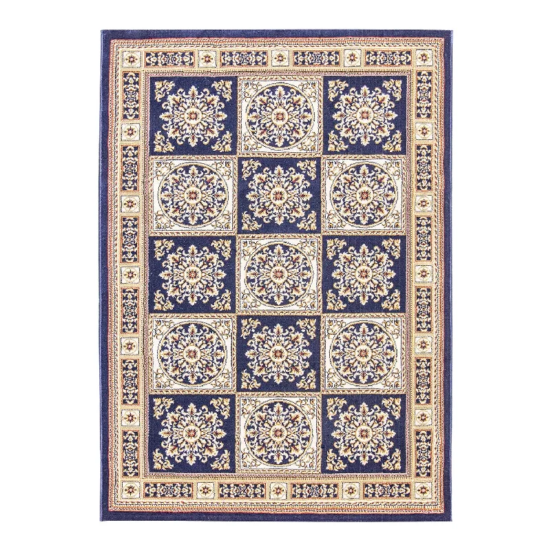 Suzani Navy Oriental Rug