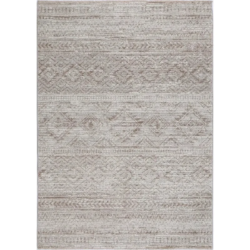 Timur Tribal Soft Rug Beige