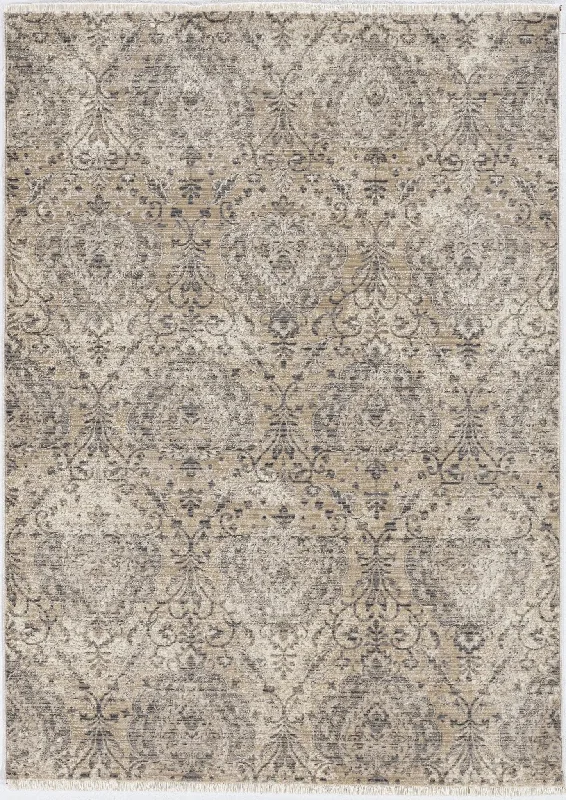 Westerly 7652 Sand/Grey Elegance Area Rug