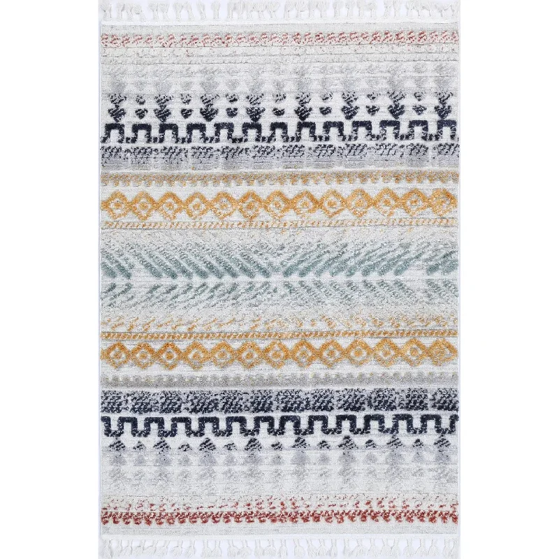 Zellige Tribal Multi Colour Rug