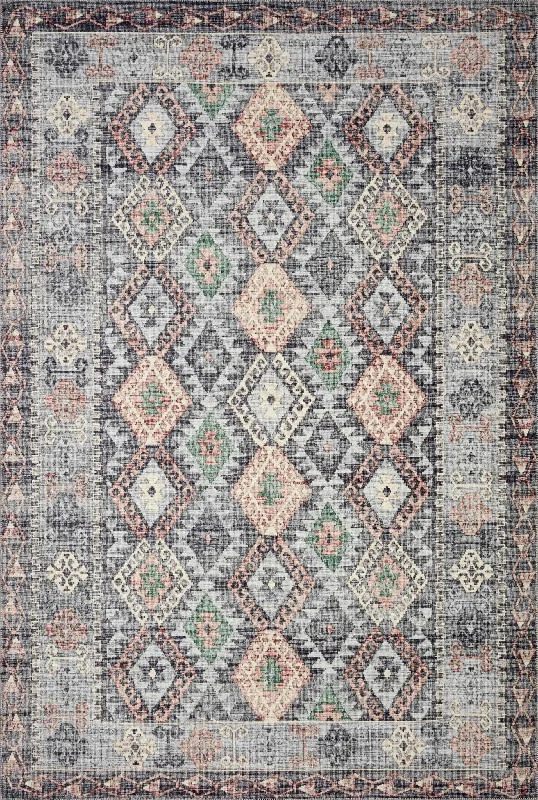 Zion Zio-01 Grey/Multi Rug