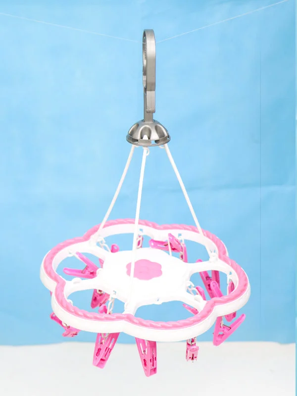 Newborn Clothes Hanger Design 01 Pink