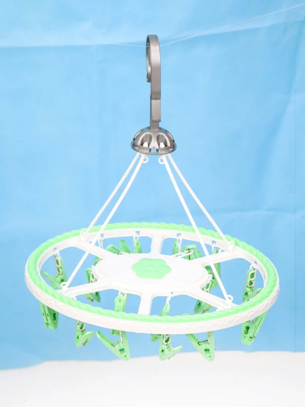 Newborn Clothes Hanger Design 03 Green