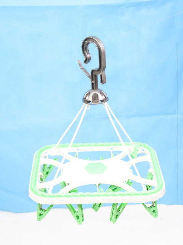 Newborn Clothes Hanger Design 04 Green