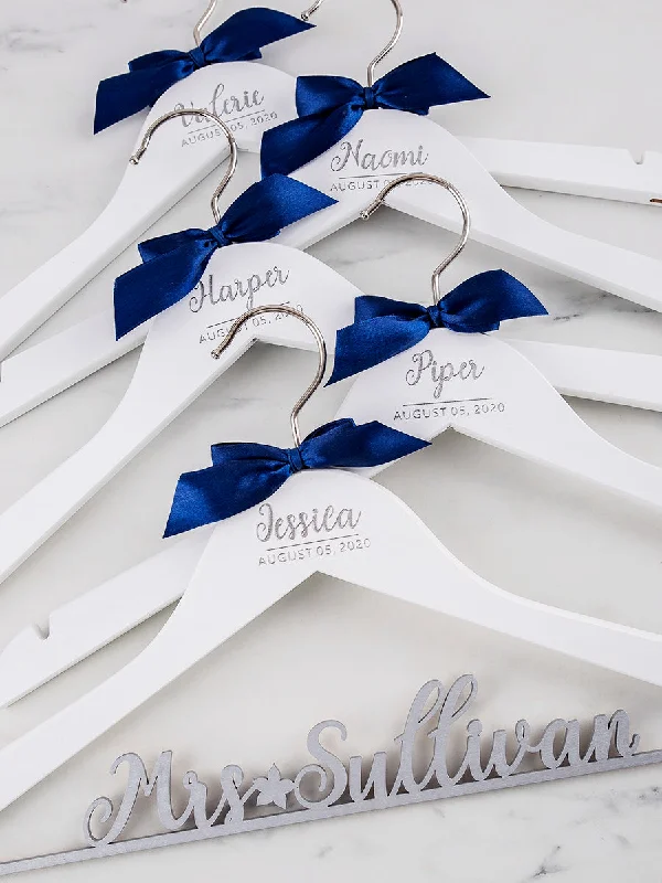 Bride & Bridesmaid Hanger Set #7