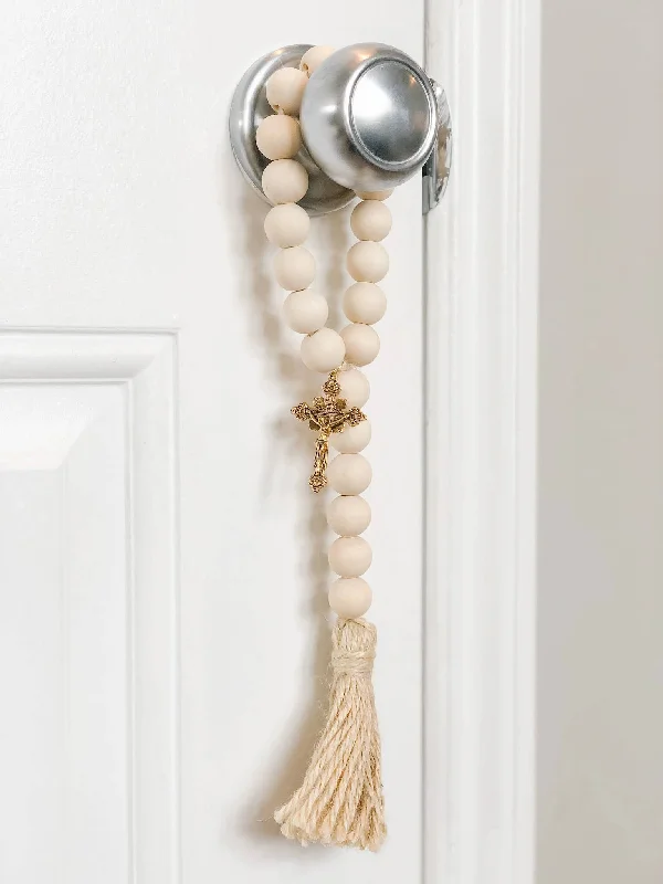 Cross Home Blessing Door Hanger