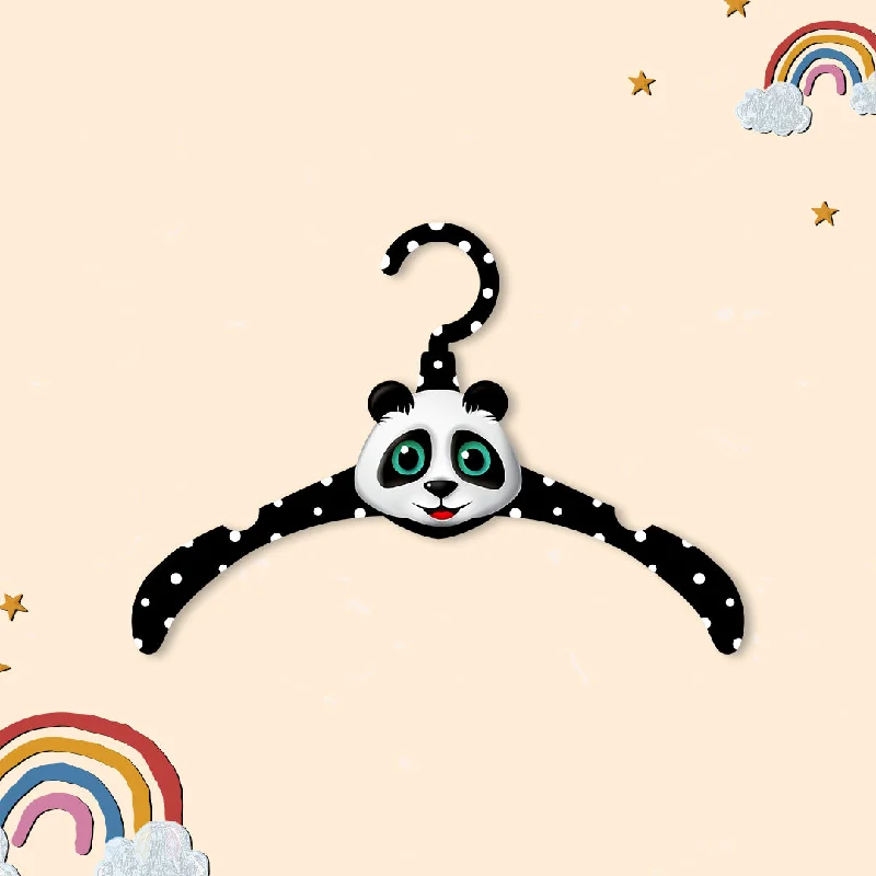 Cute Panda Kids Clothes Hangers