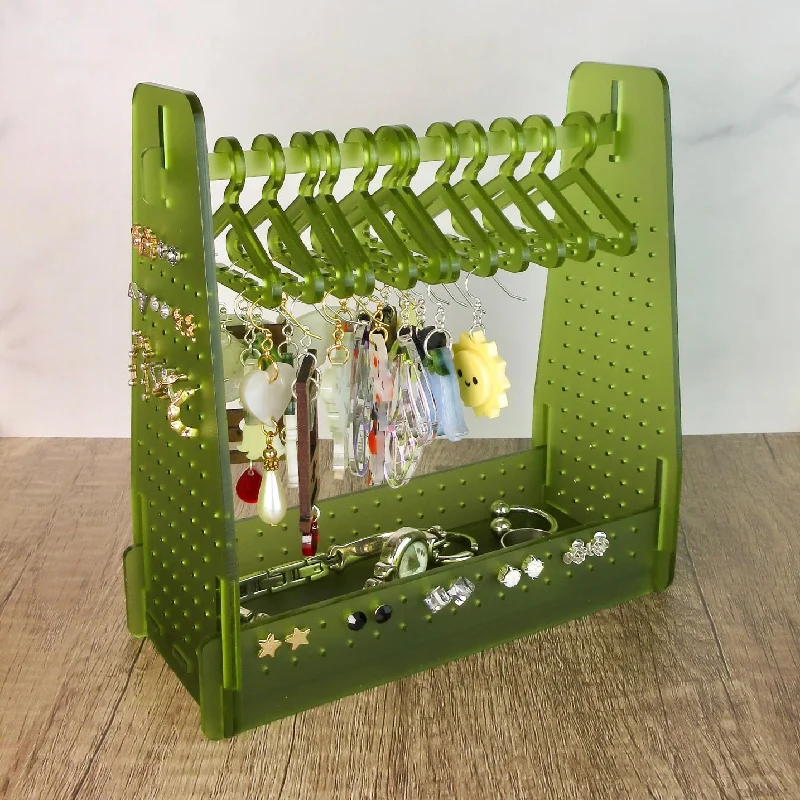 Frosted Moss Clothing Rack Earring Hanger 3.0