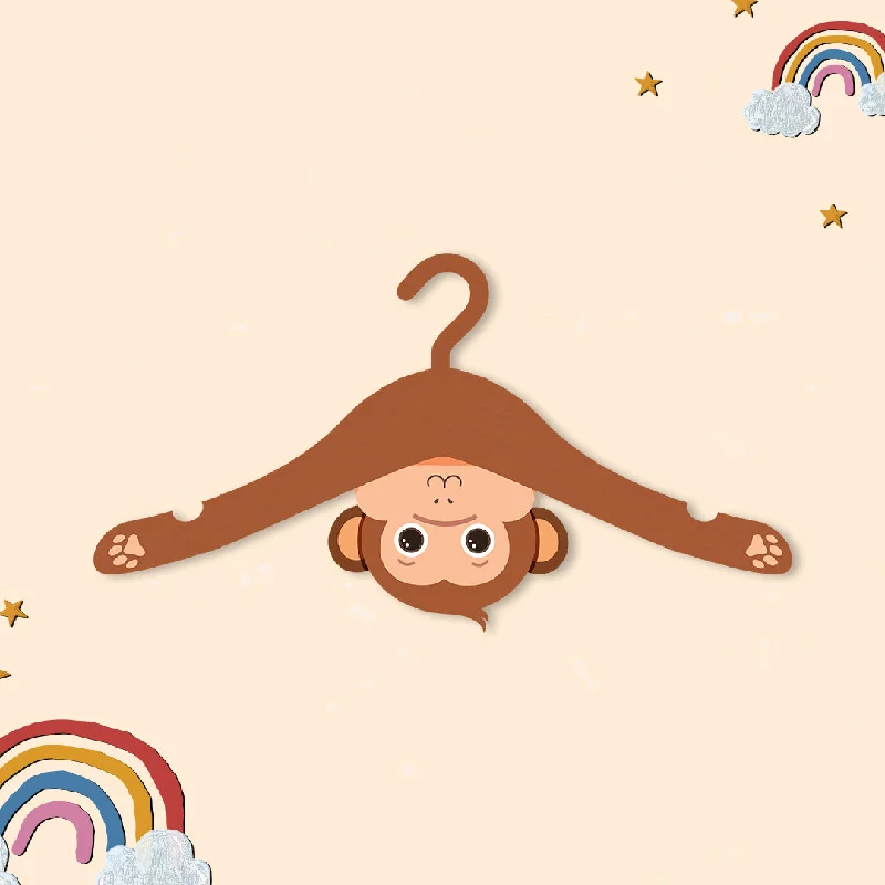 Funny monkey Kids Clothes Hanger