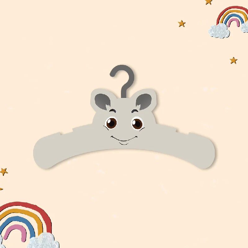 Grey teddy Kids Clothes Hanger