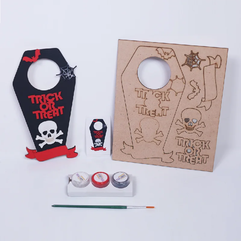 Halloween Theme Door Hanger DIY Kits