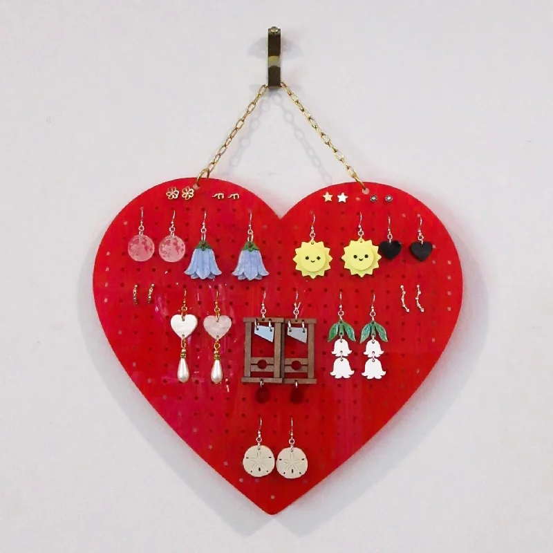 Heart Earring Hanger (Large)