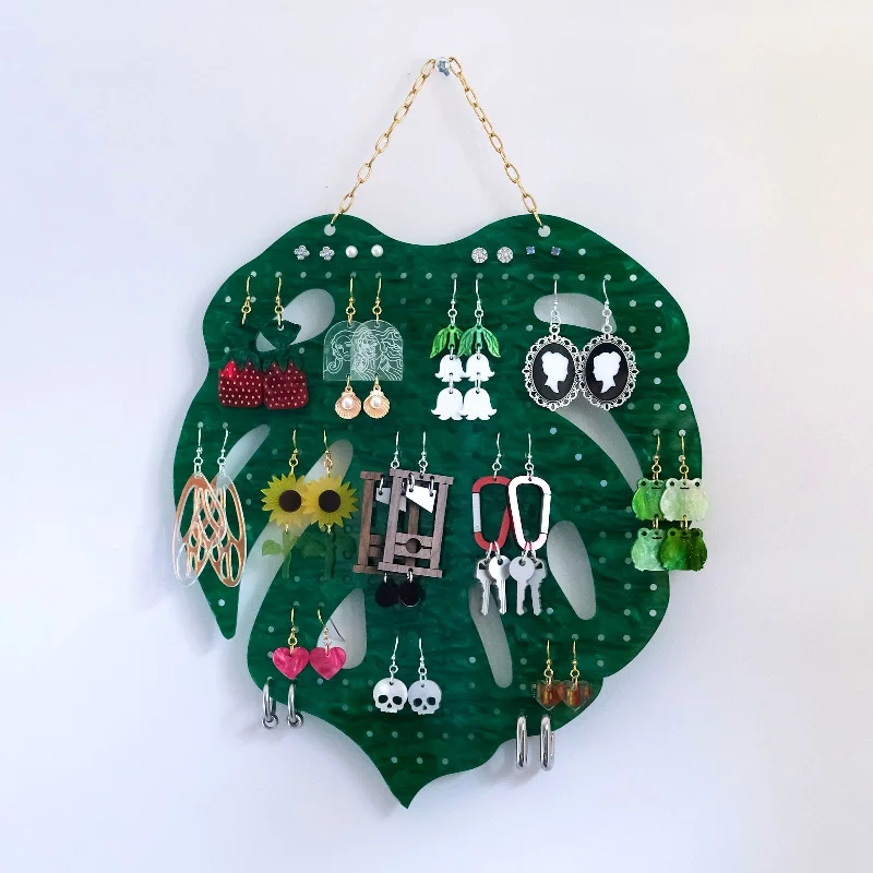 Monstera Earring Hanger (Large)