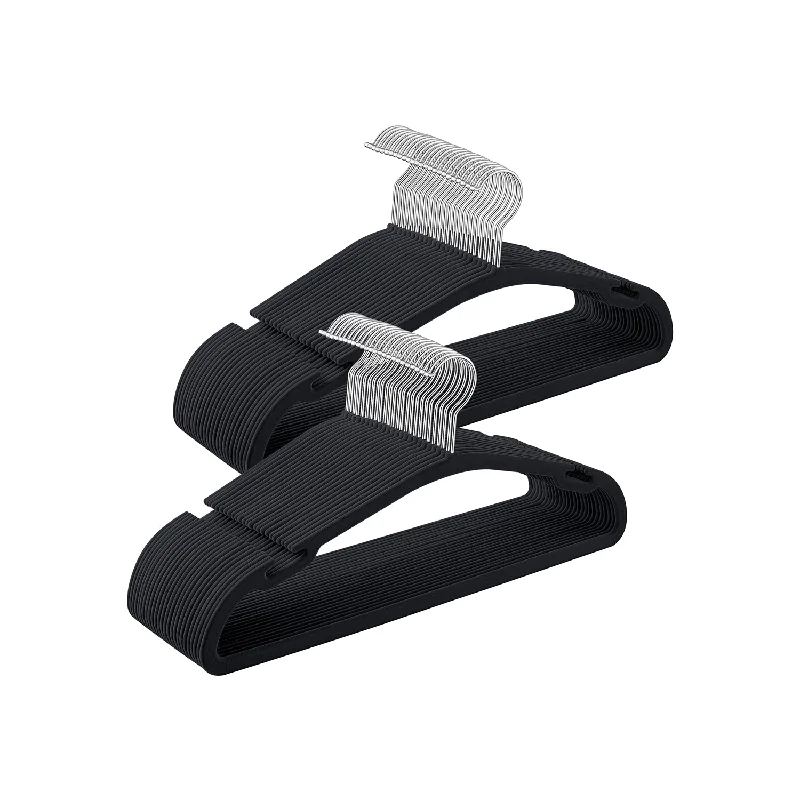 Velvet Hangers 50 Pack with 360° Swivel Hook