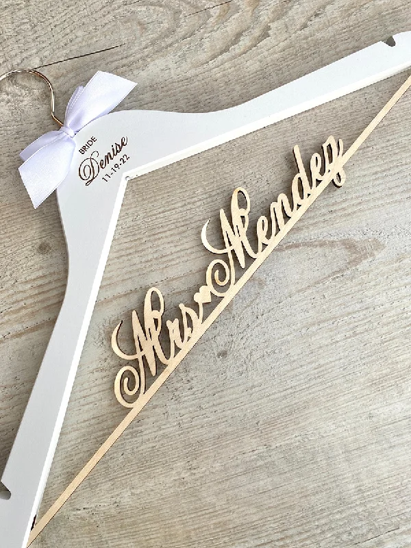 White Bride Hanger