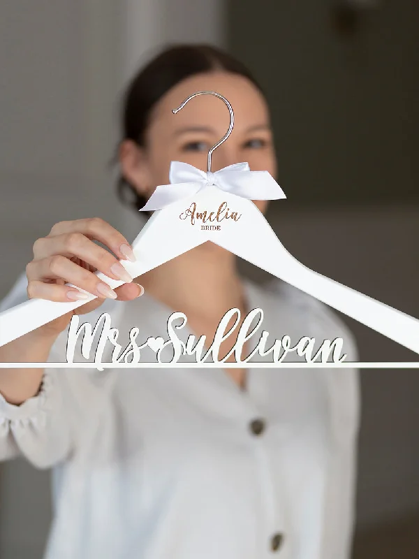 White Bride Hanger