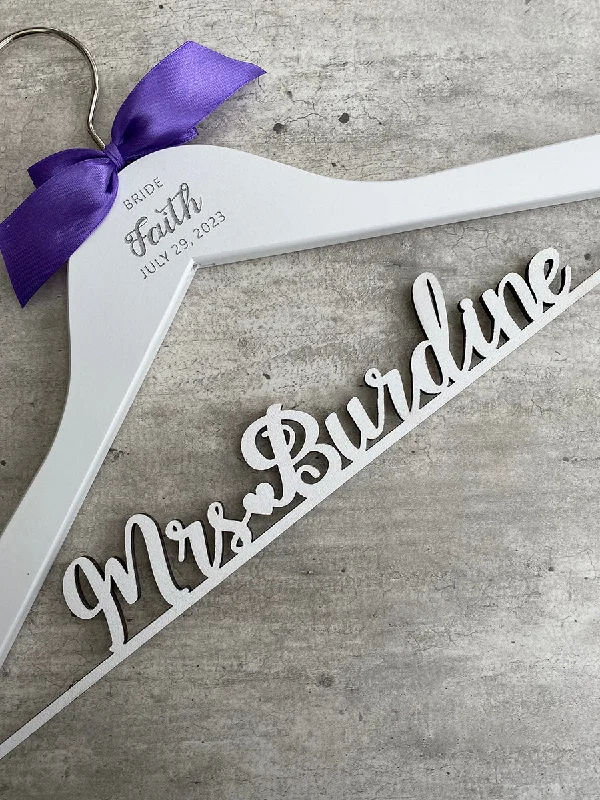 White Bride Hanger