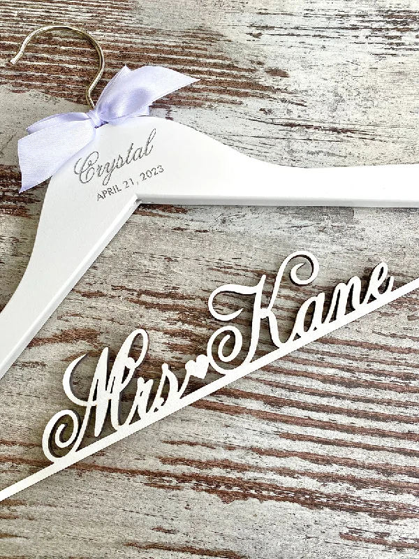 White Bride Hanger