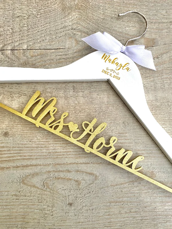 White Bride Hanger