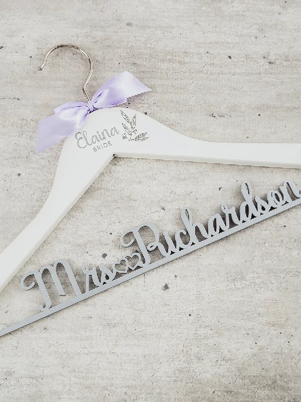 White Bride Hanger