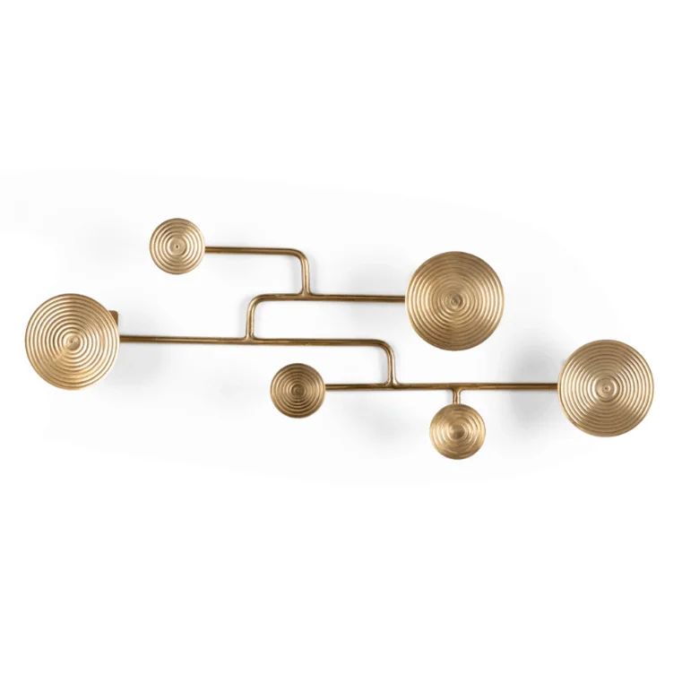 HYPNOTISING wall hanger brass