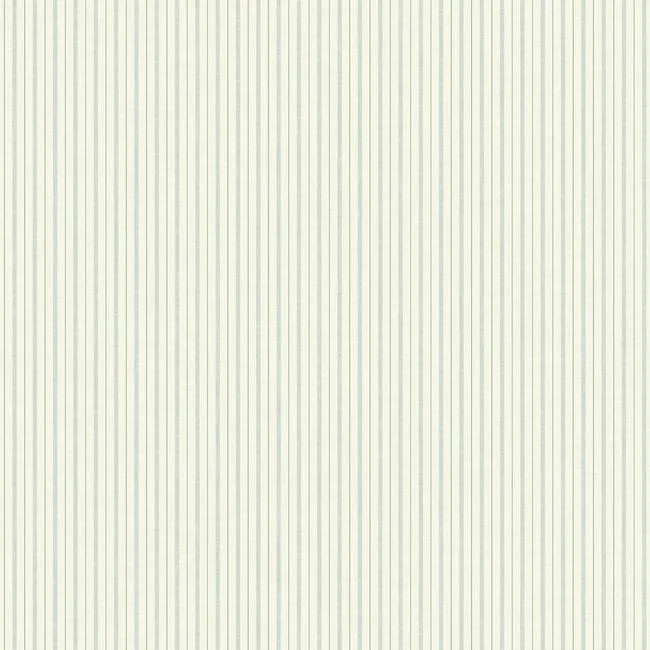 French Ticking Wallpaper in Light Blue from Magnolia Home Vol. 2