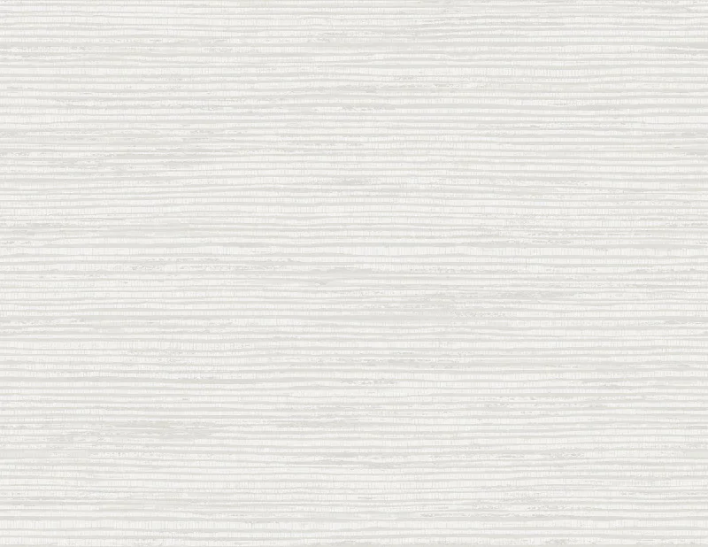 Osprey Faux Grasscloth Wallpaper in Eggshell and Silver from the Luxe Retreat Collection