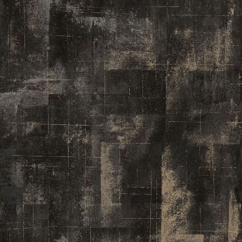 Ozone Texture Wallpaper in Black from the Polished Collection