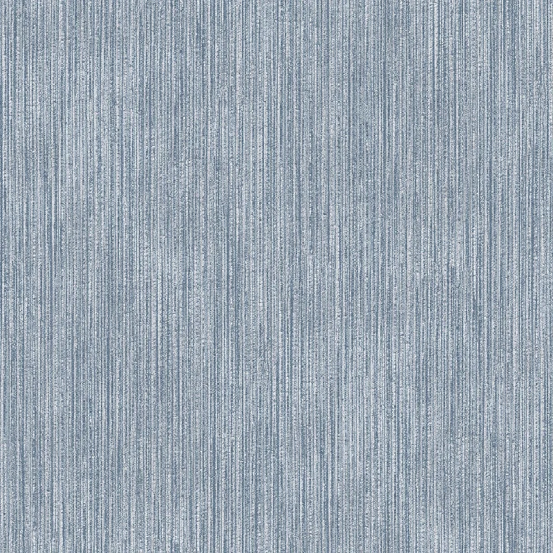 Vertical Textile Blue/Metallic Wallpaper from the Special FX Collection