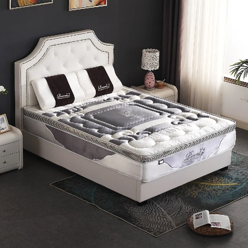 12in High Innerspring Silver Mattress.